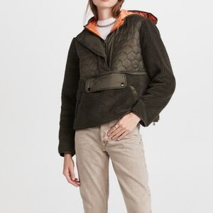 Veronica Beard Leo Sherpa Pullover